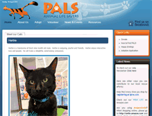 Tablet Screenshot of palscats.org